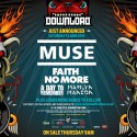  Muse, Faith No More, Manson στο Download Festival