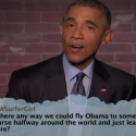  Ο Obama διαβάζει προσβλητικά tweets