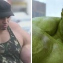  Κόντεψε να χάσει τα χέρια του για να γίνει Hulk (vid)