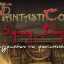  Signing Day από το Φantasticon | Γνωρίστε τους Έλληνες συγγραφείς τρόμου και φαντασίας