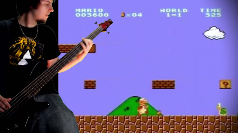  Ένας τύπος διασκευάζει τα soundtrack των Pac-Man, Tetris, Super Mario κ.α. σε metal