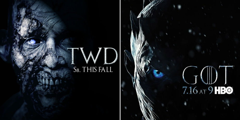  Το The Walking Dead «αντιγράφει» το poster του Game Of Thrones