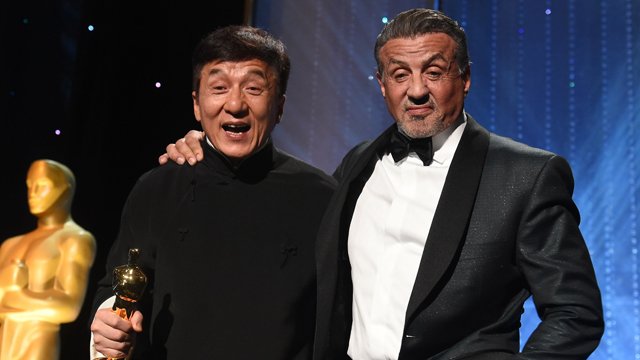 Sylvester Stallone και Jackie Chan