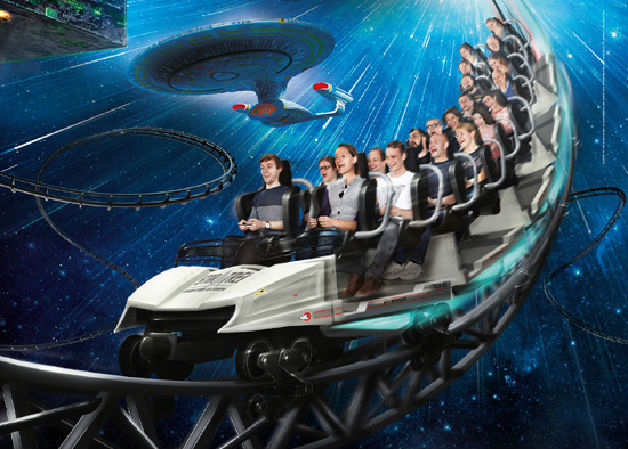  Το Star Trek roller coaster εγκαινιάστηκε στη Γερμανία