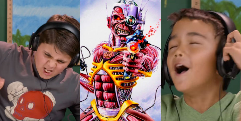  Οι Iron Maiden εντυπωσιάζουν μικρούς μουσικόφιλους | Kids React