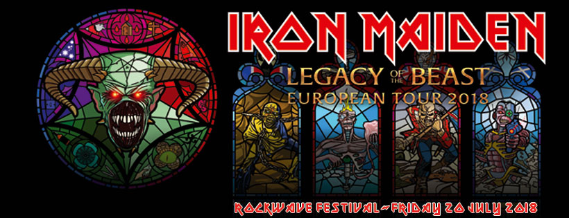  Στις 20 Ιουλίου 2018 οι Iron Maiden επιστρέφουν στην Ελλάδα!