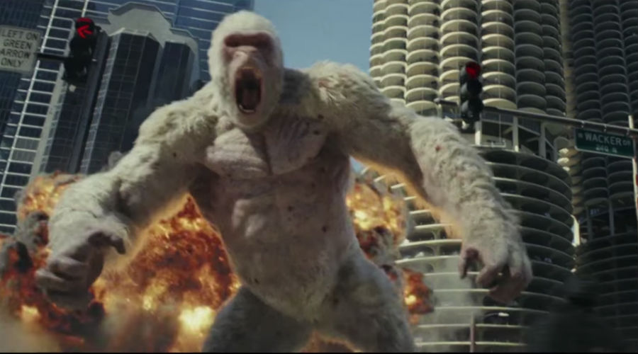  Rampage trailer | Φεστιβάλ cgi και καταστροφής του King Kong από τα Lidl