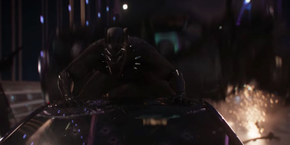  Φουλ ένταση στο νέο spot για το Black Panther