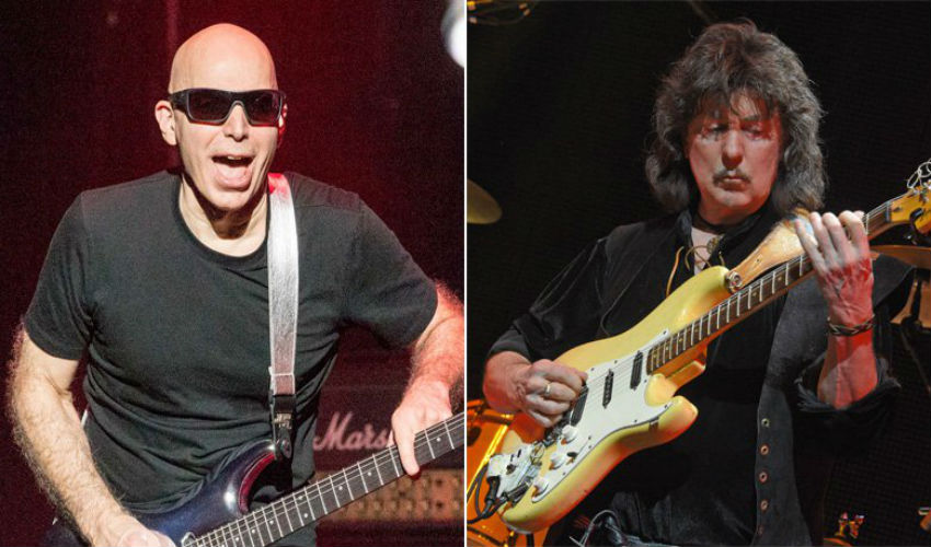 Ο Richie Blackmore πλήγωσε στον Joe Satriani για το τέλειο παίξιμό του