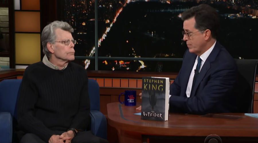  Ο Stephen King μιλάει για το καινούργιο του βιβλίο στον Stephen Colbert