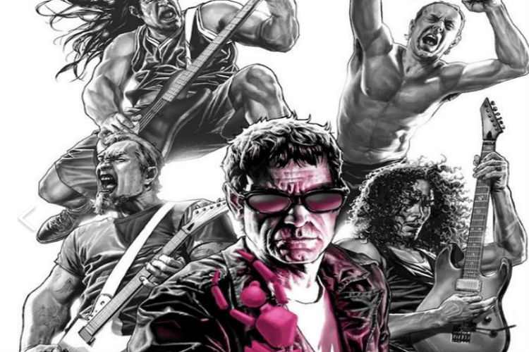  Εικονογράφος των DC & Marvel Comics απογειώνει ροκ σούπερ ήρωες