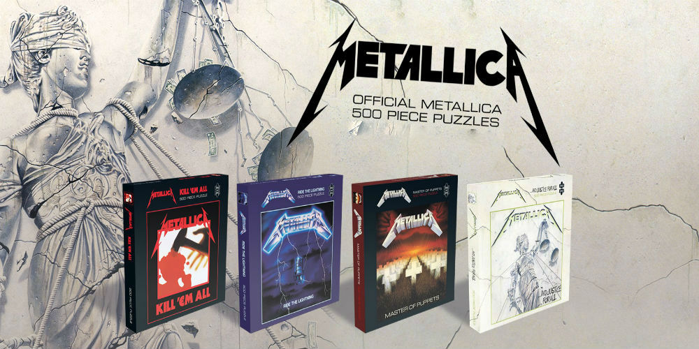  Θεματικά παζλ με τα εξώφυλλα των Metallica για ιδανικά δώρα