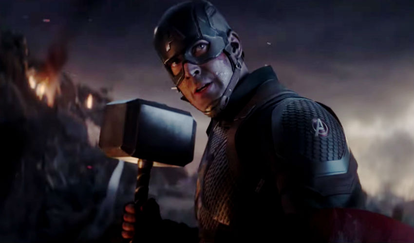  Η σκηνή του Captain America με το σφυρί του Thor έγινε επικότερη