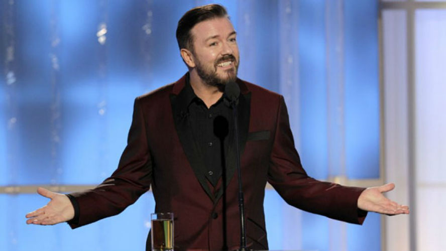  Ο Ricky Gervais θα παρουσιάσει και πάλι τις Χρυσές Σφαίρες
