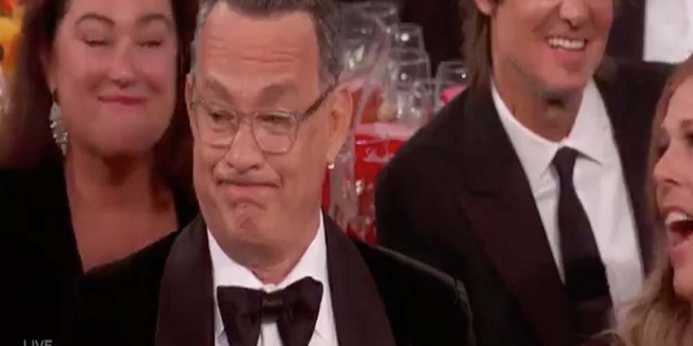  Το πρώτο meme του 2020 είναι ο Tom Hanks μετά το κράξιμο του Ricky Gervais